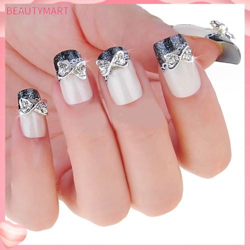 Bộ 10 HạT ĐíNh Trang Trí MóNg HìNh Nơ 3D