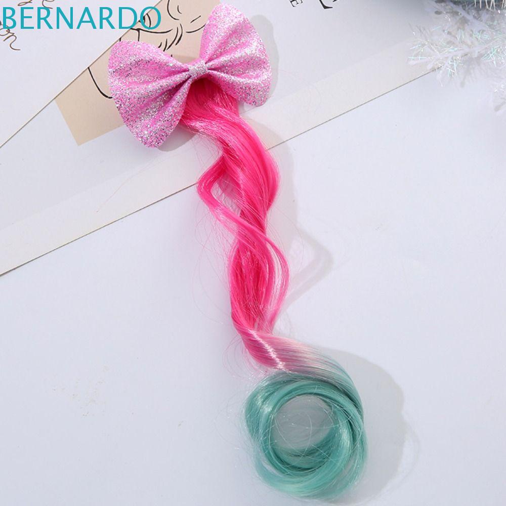 Kẹp Tóc Giả Đính Nơ Nhiều Màu Sắc Dùng Làm Đạo Cụ Chụp Ảnh Sinh Nhật