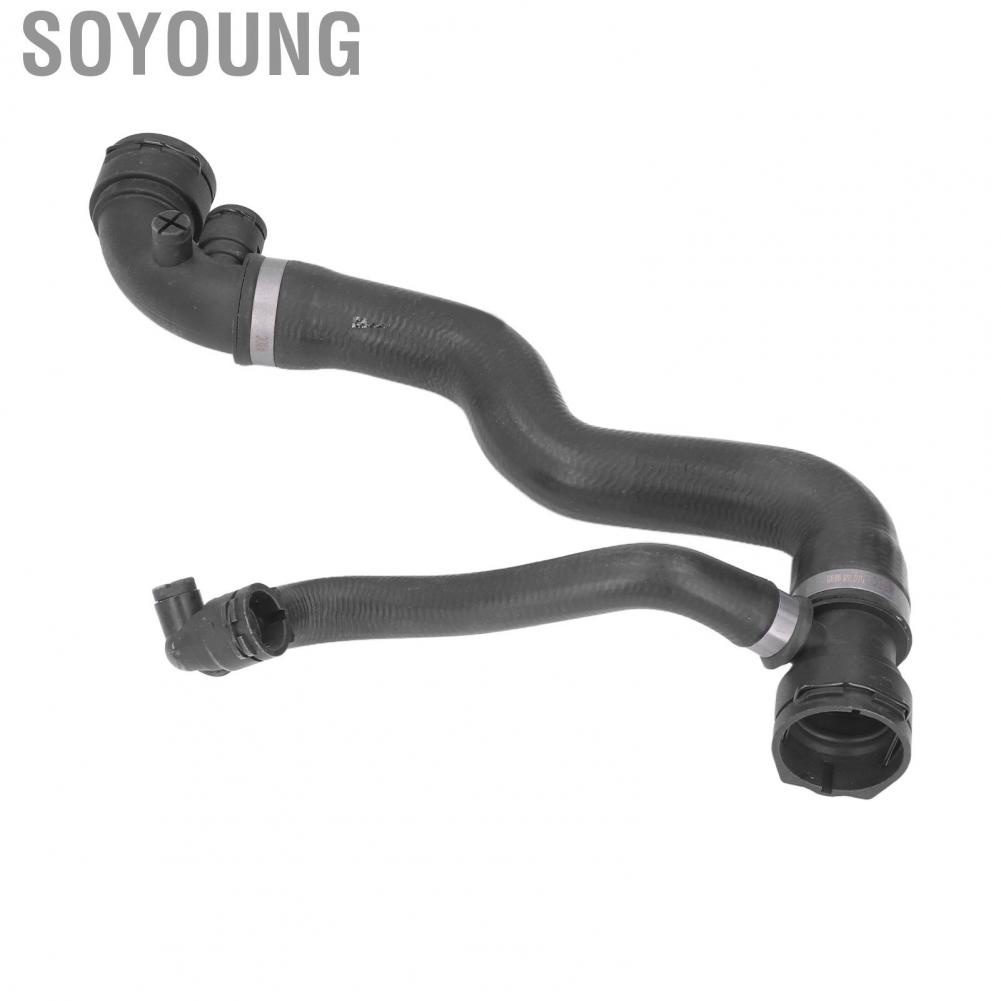 Soyoung Top Coolant Tube 17127520668  Black ABS Upper Radiator Hose for Car
