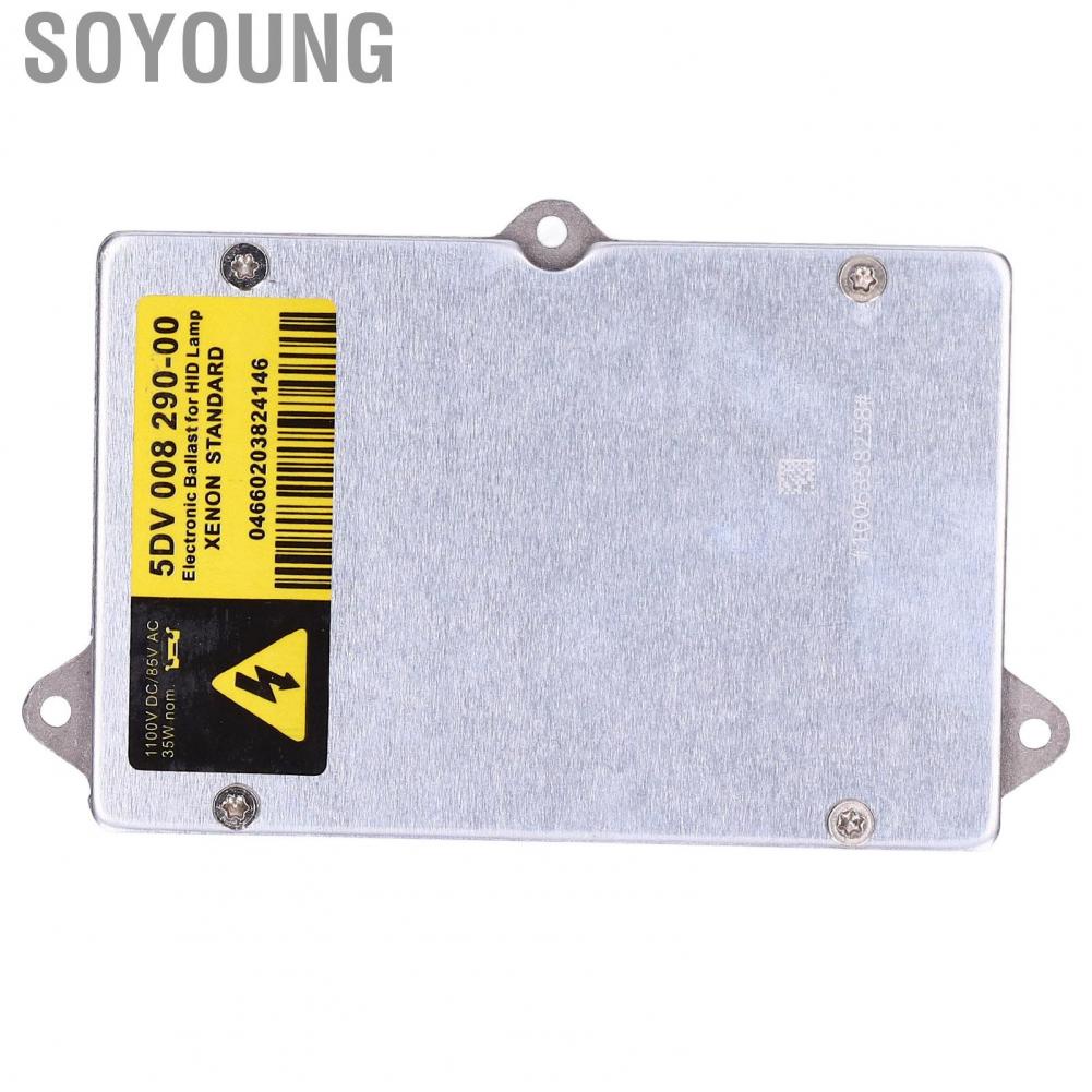 Soyoung 63126907488  Headlamp Control Unit Heat Resistant Xenon Headlight Ballast Module Alloy for Upgrade