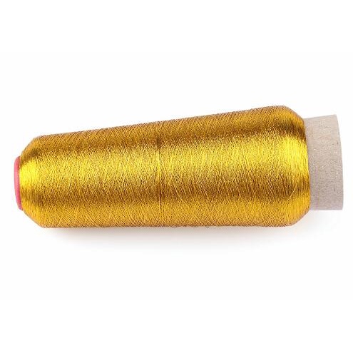 Cuộn Chỉ Ba Màu / Vàng / Bạc Dài 3000M Bằng Kim Loại Để May Vá