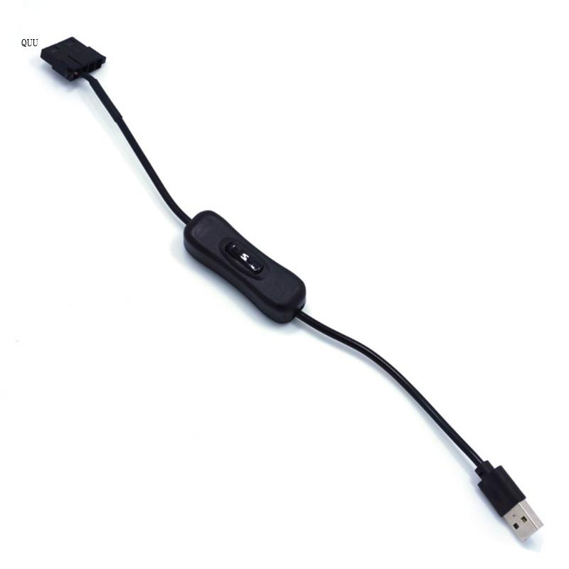 Cáp Chuyển Đổi USB Sang 3-Pin 4-Pin PWM 5V USB Cho Quạt