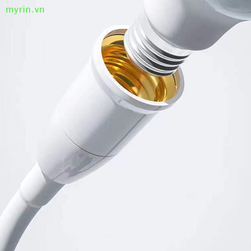 Chuôi Đèn E27 Gắn Tường Linh Hoạt Tiện Dụng