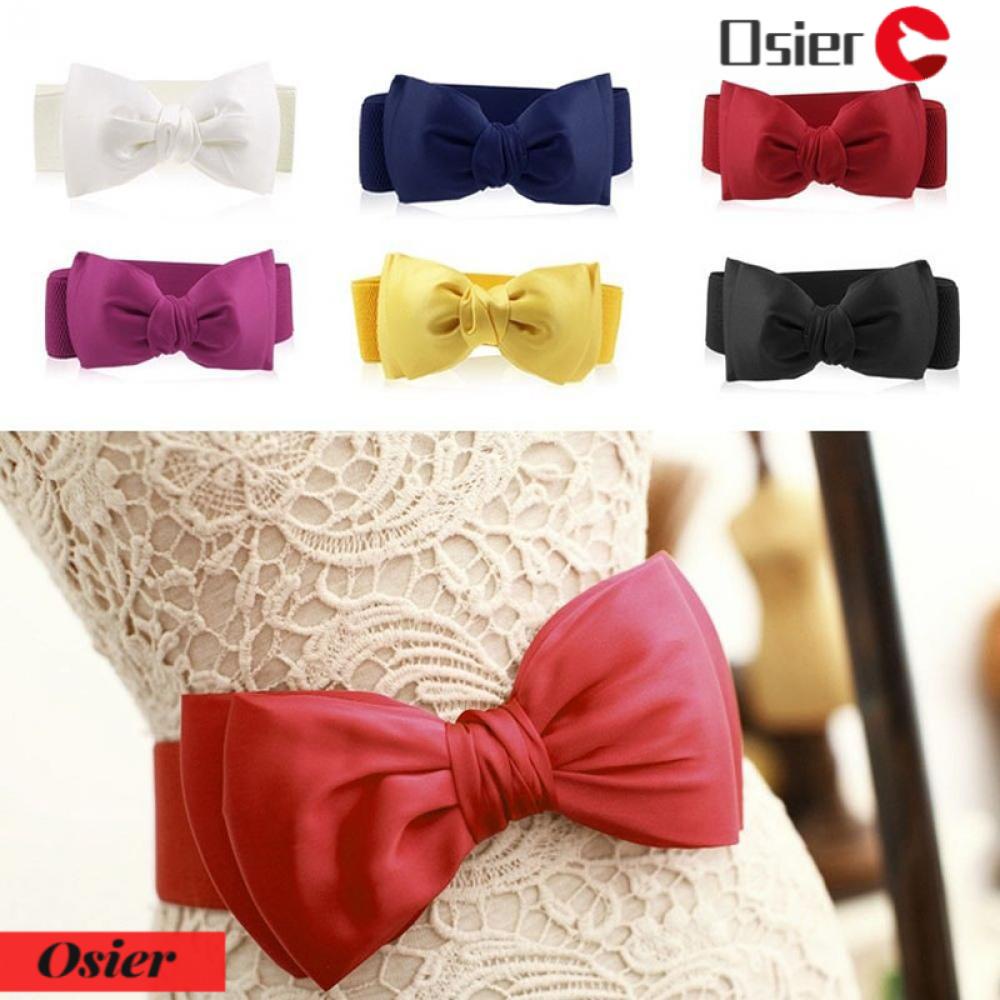 Thắt Lưng Co Giãn Khóa Hình Nơ Đơn Giản Thời Trang 1 Cho Nữ