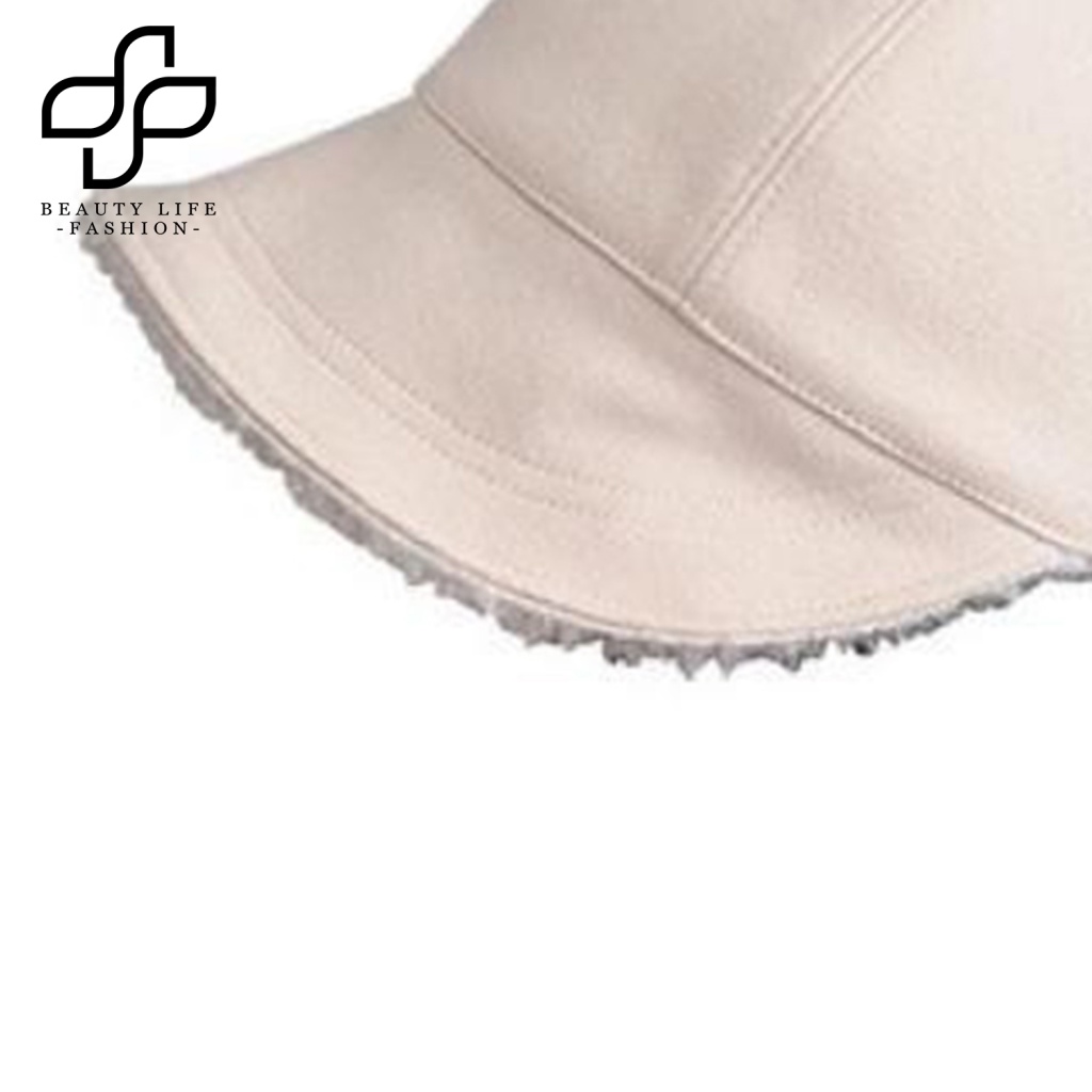 Mũ Lưỡi Trai Hai Mặt Màu Trơn Dày Dặn Giữ Ấm Mùa Đông Có Thể Điều Chỉnh Cho Nữ