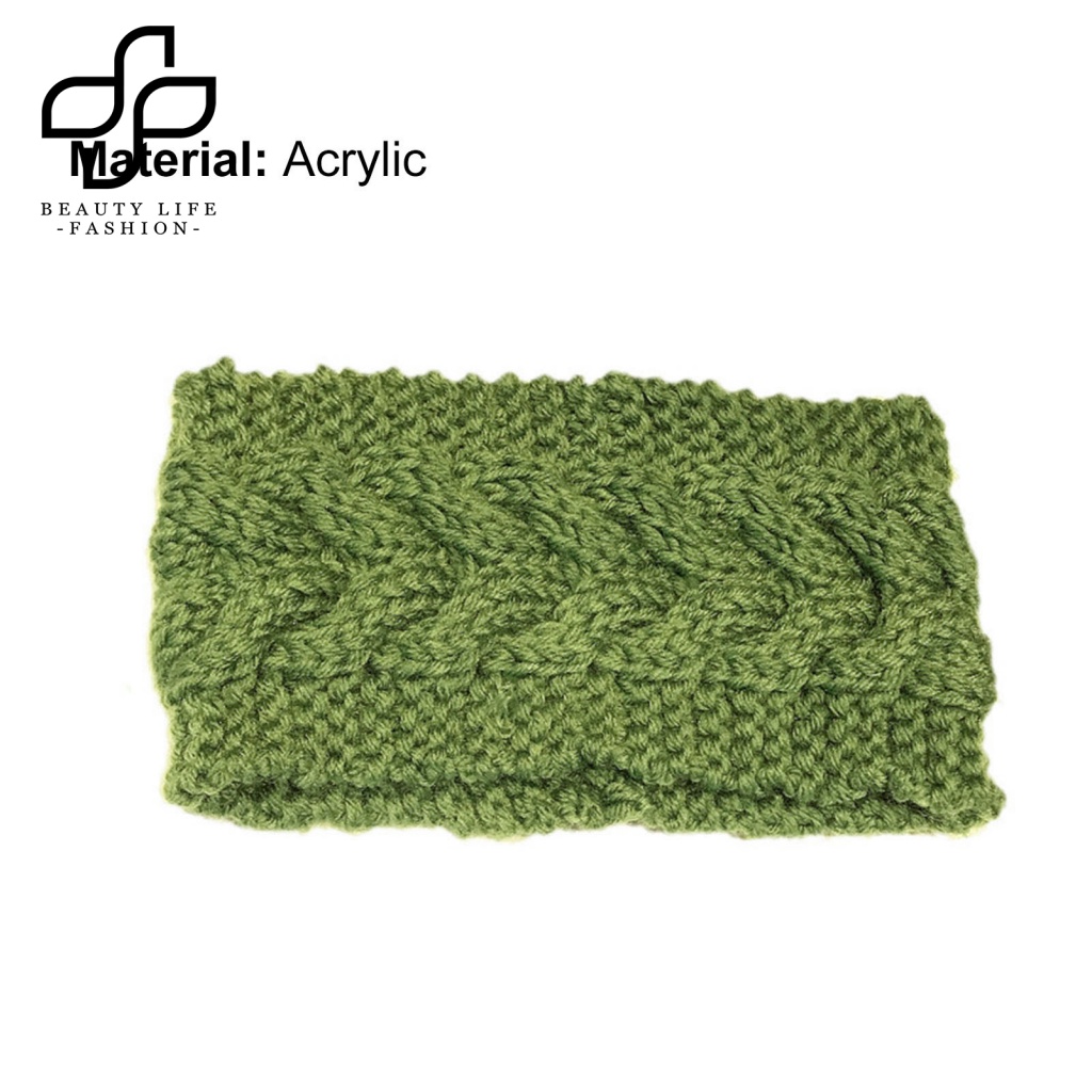 Băng Đô Dệt Kim Co Giãn Màu Trơn Thời Trang Dành Cho Nữ