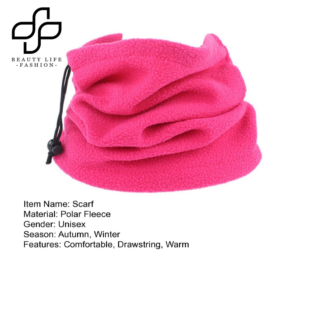 Khăn Choàng Ống Dày Dặn Màu Trơn Giữ Ấm Mùa Thu Đông Ốp