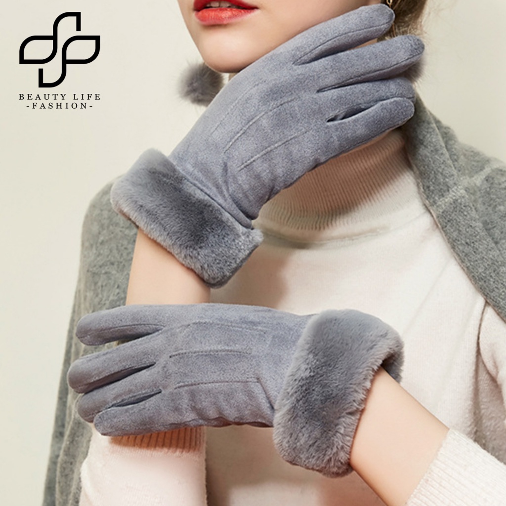 Găng Tay Giữ Ấm Mùa Đông Có Thể Dùng Màn Hình Cảm Ứng Dành Cho Nữ