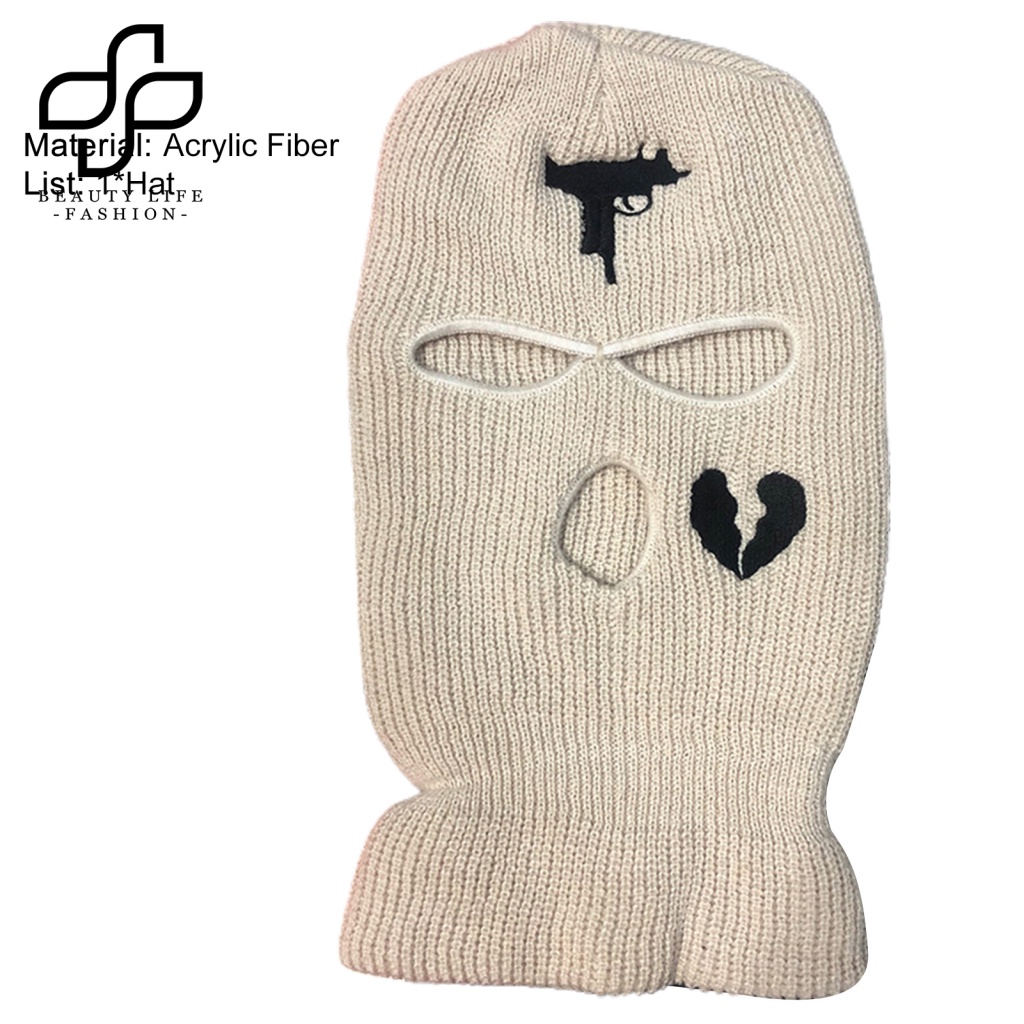 Mũ Len Che Phủ Toàn Mặt Giữ Ấm Mùa Đông Khi Đi Xe Đạp Beautylife Thời Trang