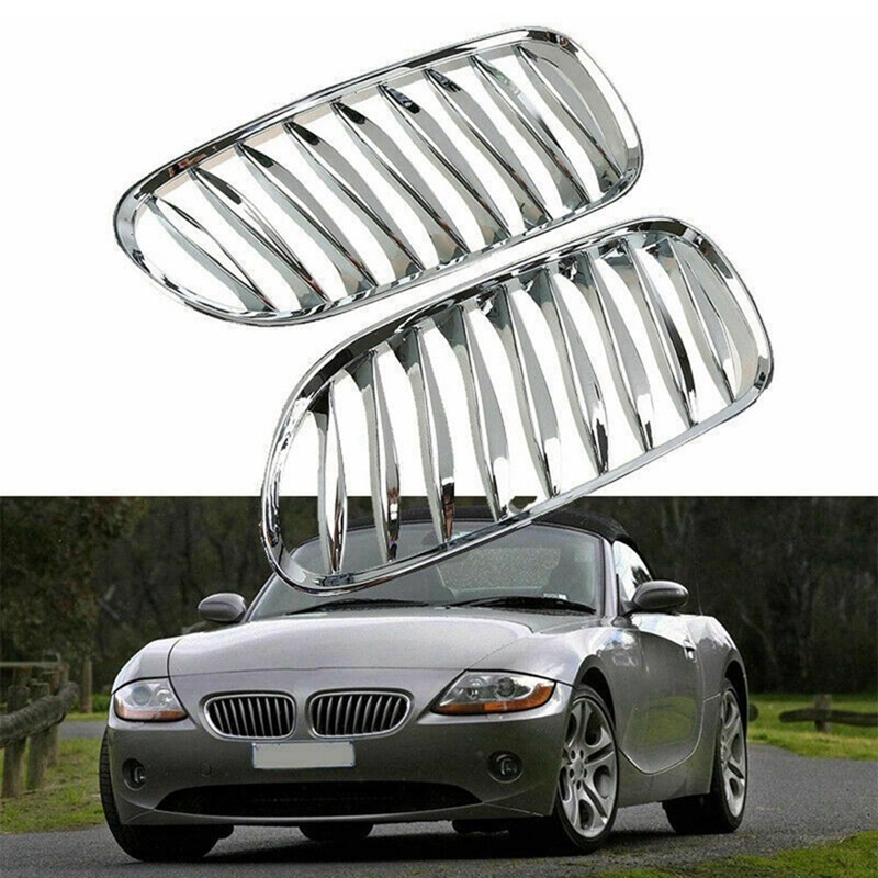 2 MiếNg LướI TảN NhiệT GắN Mui Xe BMW Z4 E85 E86 2003-2009 51117117757 51117117758
