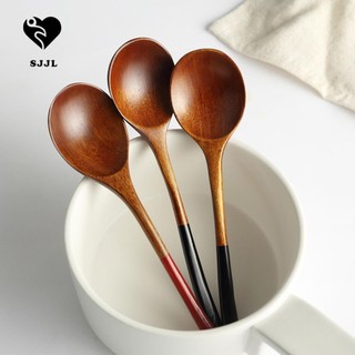 Muỗng ăn kem/uống cà phê/trà bằng gỗ tiện lợi
