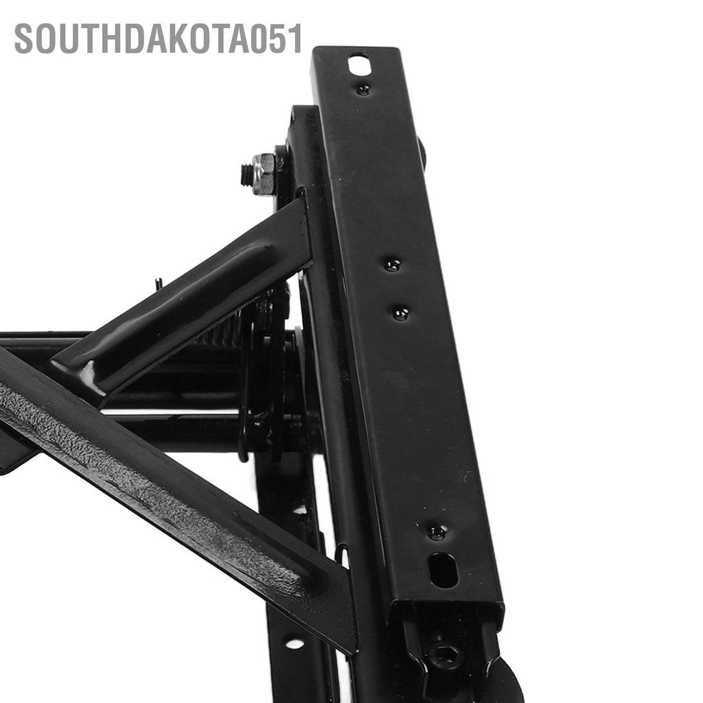 Southdakota051 Bộ điều chỉnh chiều cao ghế với thanh trượt Chiều nâng 155mm Đế bằng thép phù hợp phổ thông cho xe LHD
