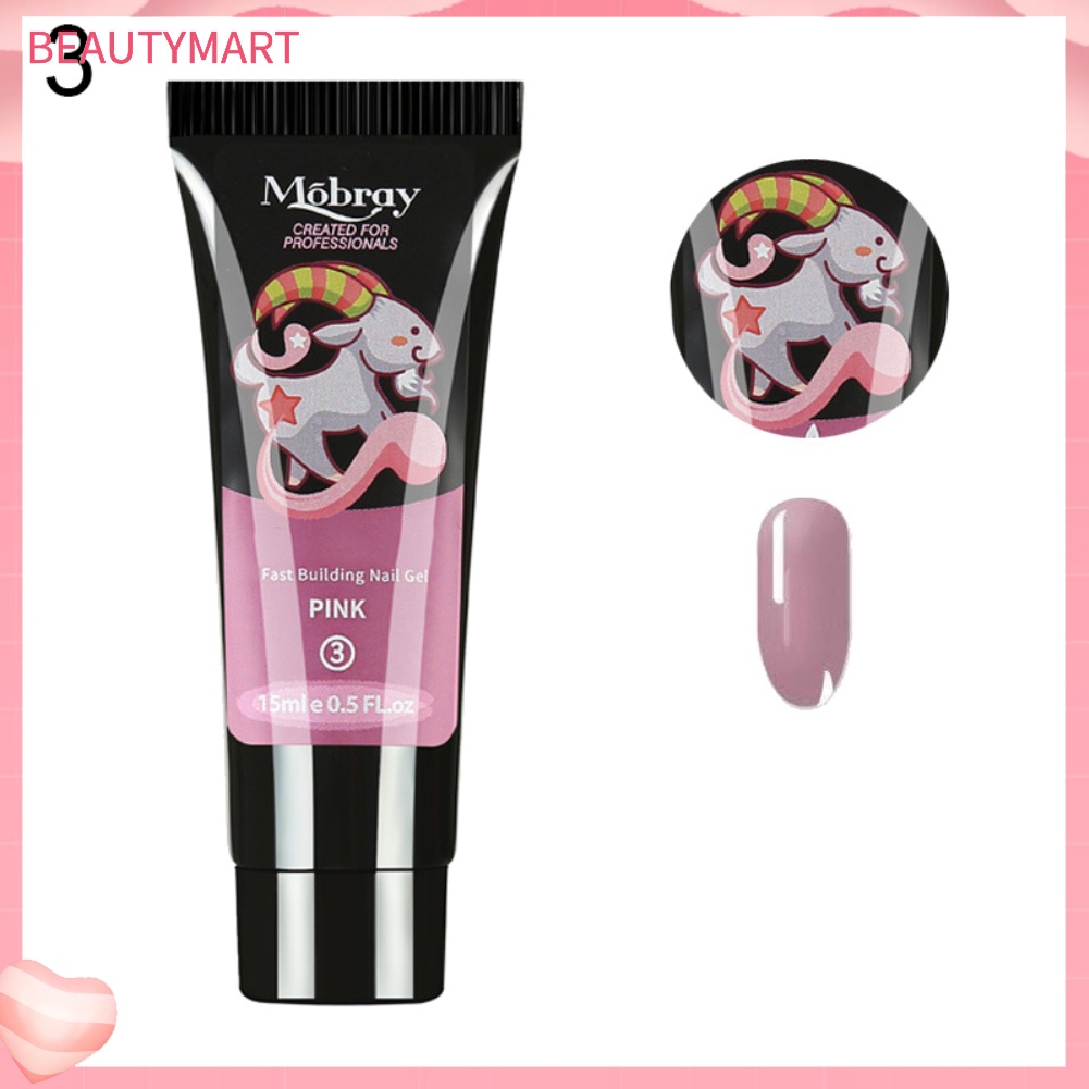 Gel Nối Dài Móng Tay UV LED Nhanh Khô Lâu Trôi 15ml