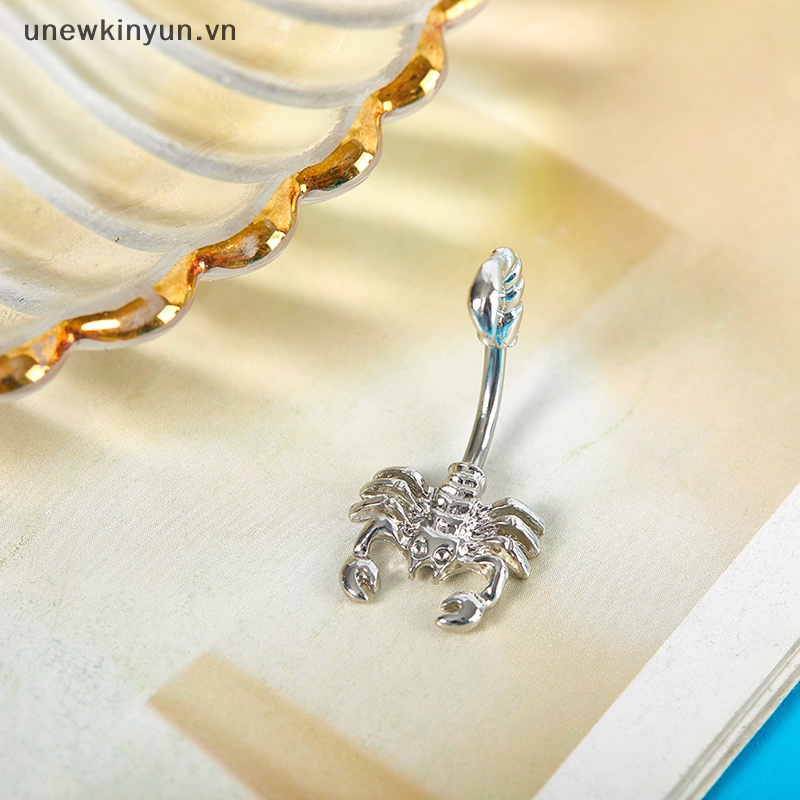 Khuyên Rốn Hình Bọ Cạp Đơn Giản Cá Tính