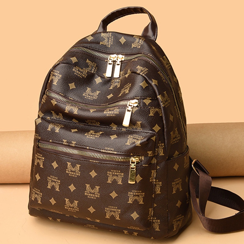 Ba Lô Chống Thấm Nước Màu Sắc Hợp Thời Trang Dễ Phối Đồ Cho Nữ