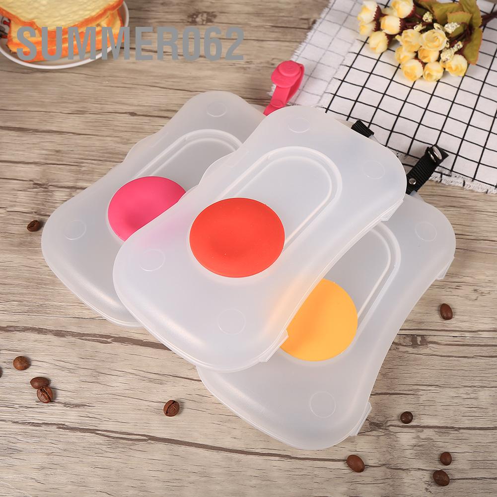 Summer062 Di Động Cho Bé Kid Lau Đựng Hộp Nhựa Du Lịch Khăn Ướt Giá Đỡ Dụng Cụ Tổ Chức
