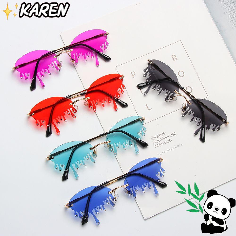 Kính Mát Không Gọng Độc Đáo Thời Trang Cho Nữ