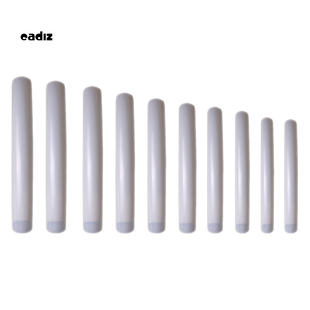 Bộ 10 Móng Tay Giả Hình Chữ V Siêu Dài Dùng Trang Trí Nghệ Thuật Cho Salon DIY