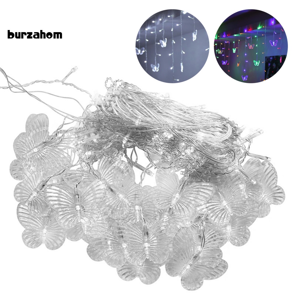 Dây Đèn Hình Bướm Trang Trí Phòng Ngủ Điều Khiển Từ Xa Lãng Mạn Mừng Năm Mới