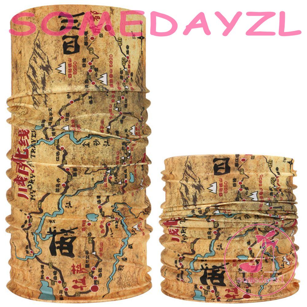 Somedayzl Khăn Choàng Bandana Thể Thao Che Mặt Bảo Vệ Cổ Chống Bụi Bảo Vệ Mặt Khi Chạy Xe Mô Tô