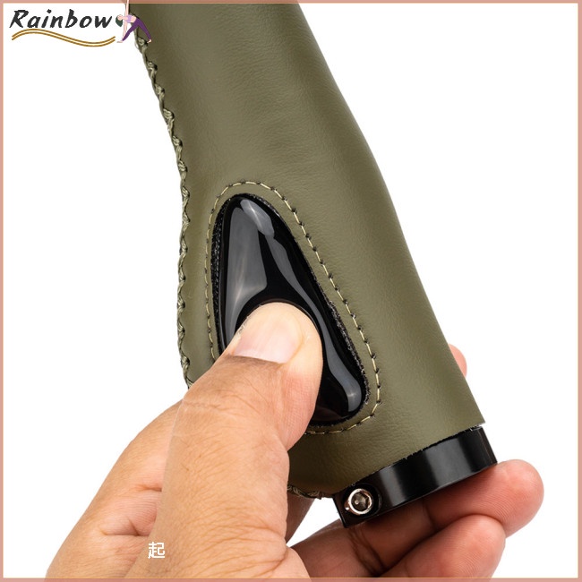 1 Cặp Vỏ Bọc Tay Lái Xe Đạp Leo Núi Bằng Silicone Dẻo Giảm Xóc Thoải Mái