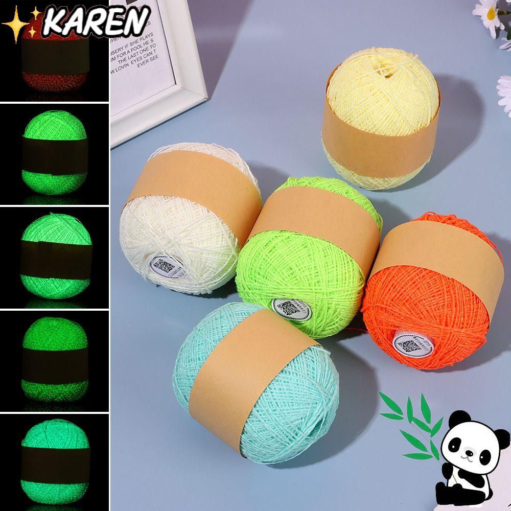 Cuộn Len Dạ Quang Làm Đồ Thủ Công DIY