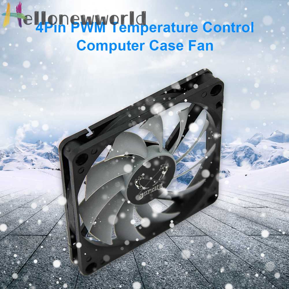 Quạt Tản Nhiệt Điều Khiển Tốc Độ 4 Pin 3000RPM KH12H-P 8cm Dành Cho Máy Tính