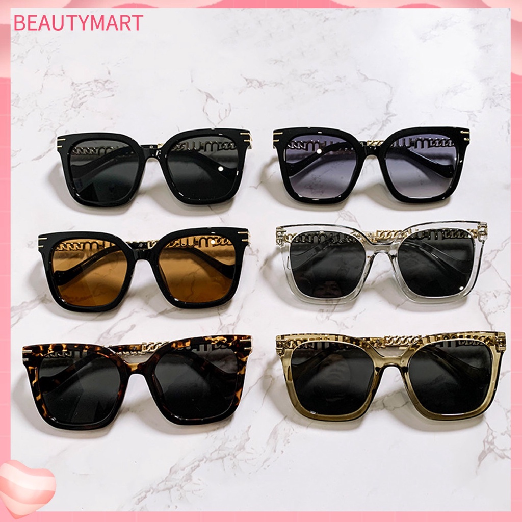 Kính Mát Gọng Vuông Chống Tia UV400 Màu Sắc Thời Trang Unisex