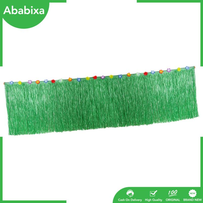 [Ababixa] Chân Váy Cỏ Gọn Nhẹ Bền Bỉ Đa Năng Thời Trang Mùa Hè Trang Trí Bàn Ăn / Bãi Biển / Tiệc Tù