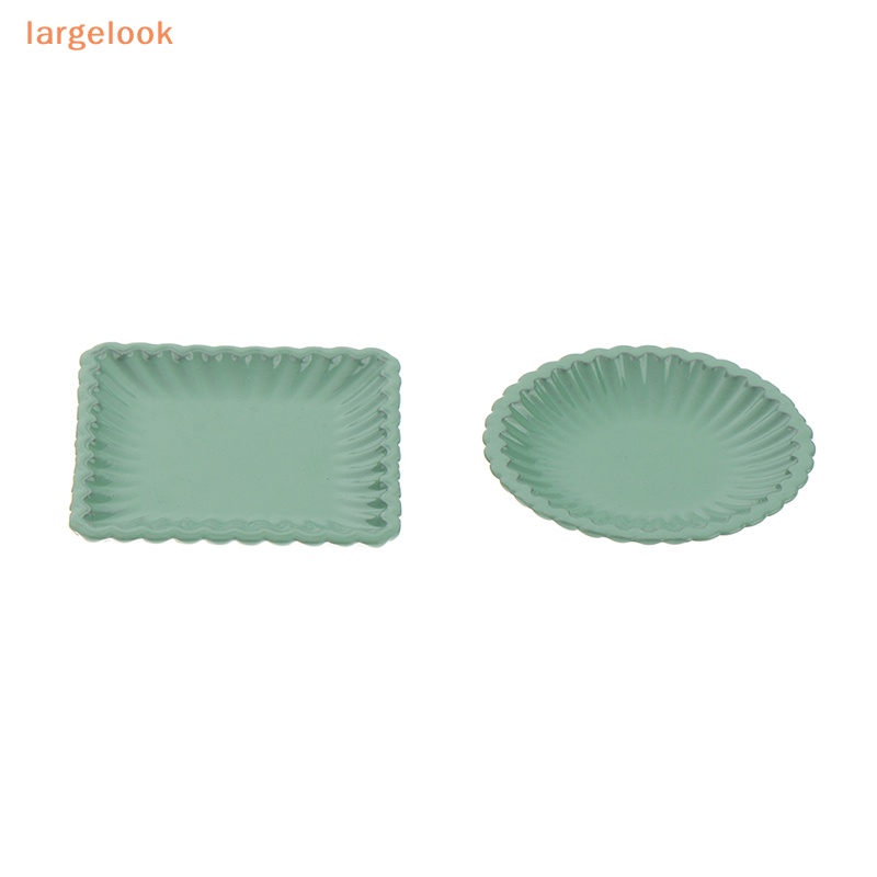 1 Bộ Chén Đĩa Muỗng / Tách Cà Phê Tỉ Lệ 1: 12 Dùng Trang Trí Nhà Búp Bê