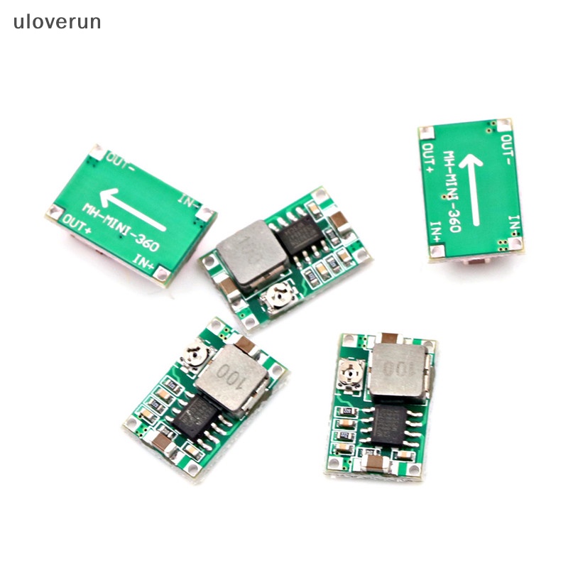 Set 5 Mô Đun Hạ Áp Mini 3A DC LM2596 vn Chuyên Dụng