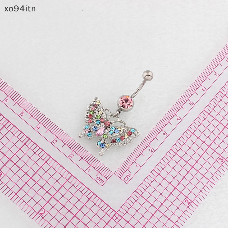 Khuyên Rốn Hình Bướm Bằng Hợp Kim Nhiều Màu Sắc Gợi Cảm Cho Nữ