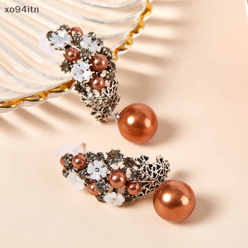 1 Đôi Bông Tai Ngọc Trai Thời Trang Thanh Lịch Dành Cho Nữ