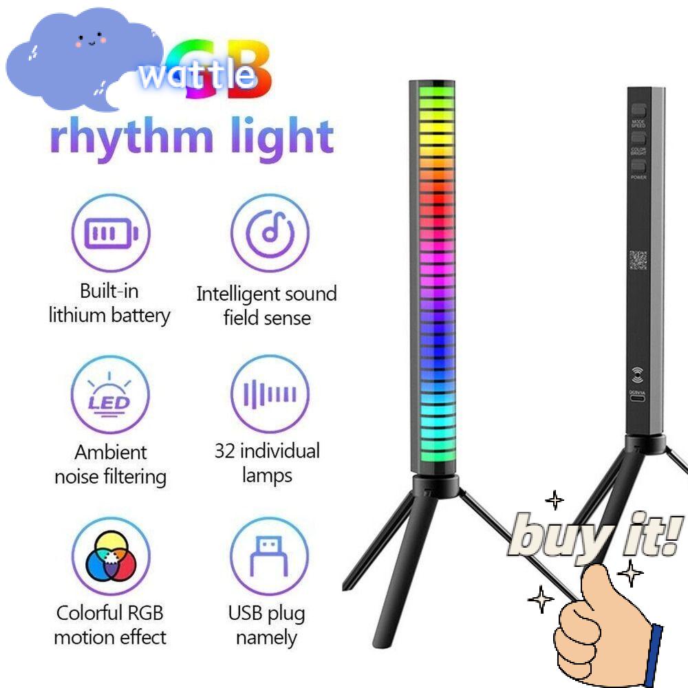 Đèn 3D Nhận Diện Giọng Nói Trang Trí Nội Thất