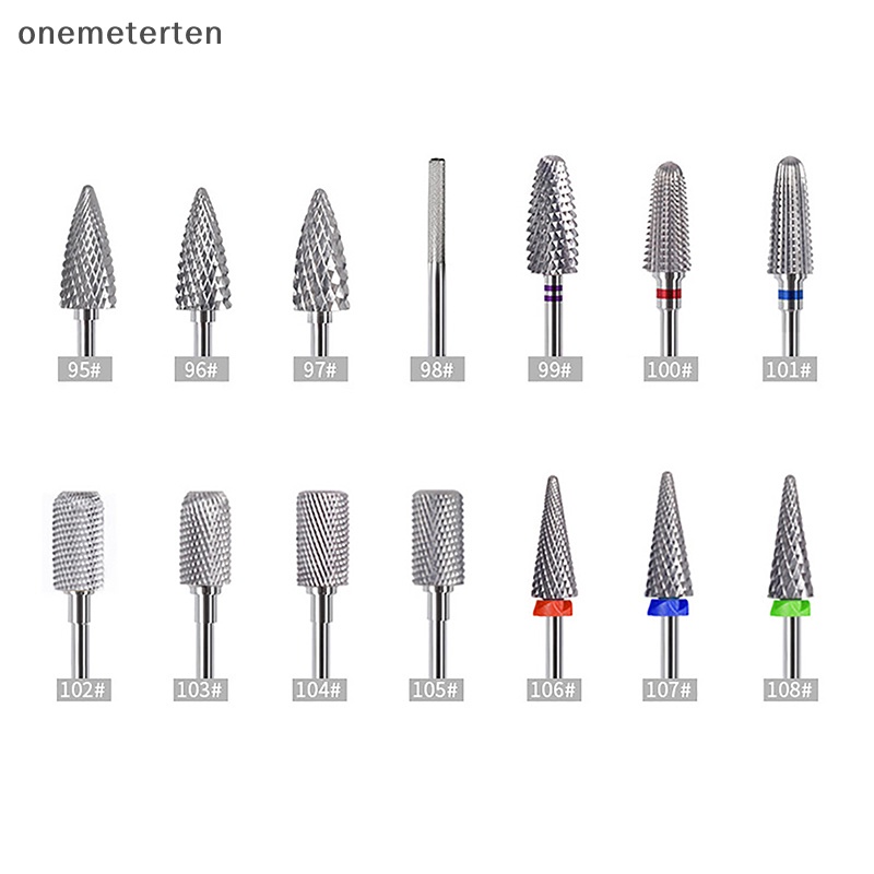 Mũi Khoan Móng Tay Bằng Thép Vonfram Chuyên Dụng Cho Máy Mài Điện