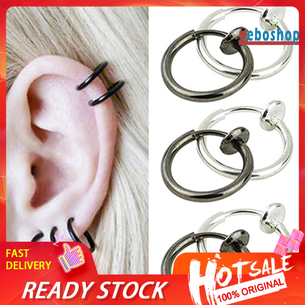 1 Khuyên Xỏ Mũi / Môi / Tai Không Biến Dạng Đơn Giản Cho Tiệc Tùng