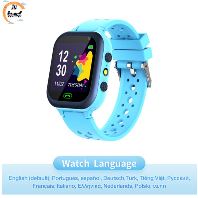 Đồng Hồ Thông Minh S20 Hỗ Trợ Thẻ Sim / Định Vị Sos Chống Thấm Nước Cho Bé Trai