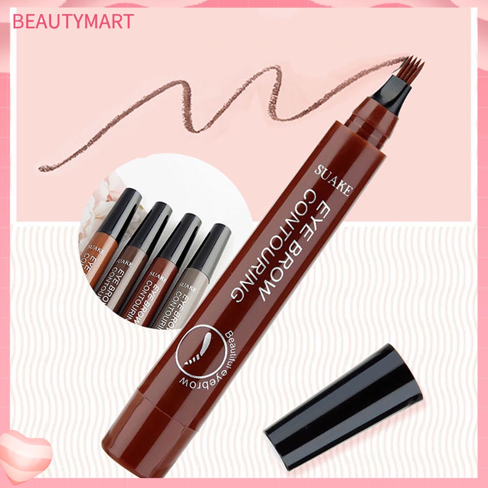 Bút Kẻ Lông Mày Dạng Lỏng Chống Thấm Nước Trang Điểm Cho Nữ