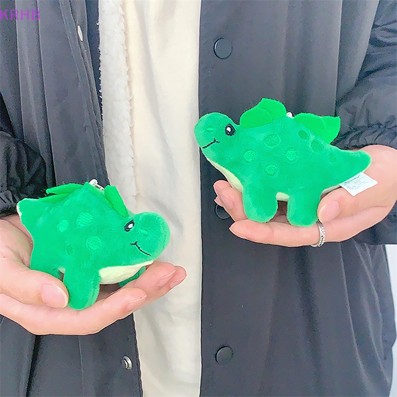 Móc Khóa Khủng Long Nhồi Bông 12cm Dễ Thương Mới