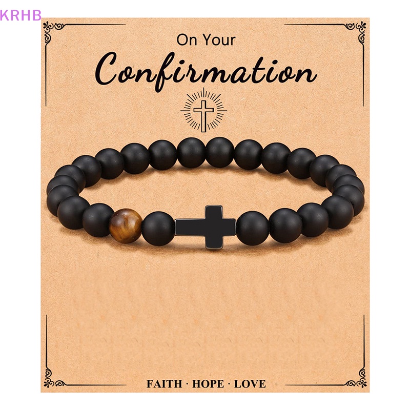 Vòng Tay Chuỗi Hạt Đá Nham Thạch Màu Đen Thời Trang Cho Cặp Đôi Mới