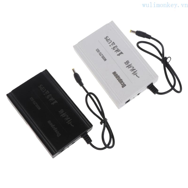 Nguồn Cấp Điện WU 7500mAh 27 75Wh 60W 12V 19V 5 5x2 5mm Cao Cấp Cho Loa WiFi Camera