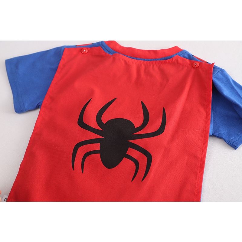 Áo Thun In Họa Tiết Người Nhện Phong Cách Hàn Quốc Thời Trang Cho Gia Đình