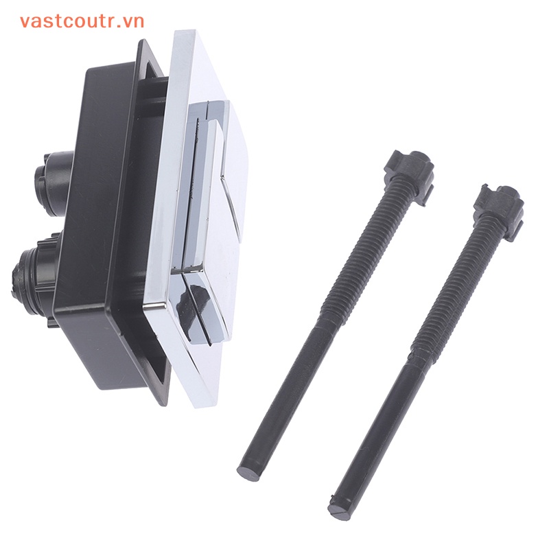 1 Nút Bấm Xả Bồn Cầu Hình Tròn / Vuông Tiện Dụng