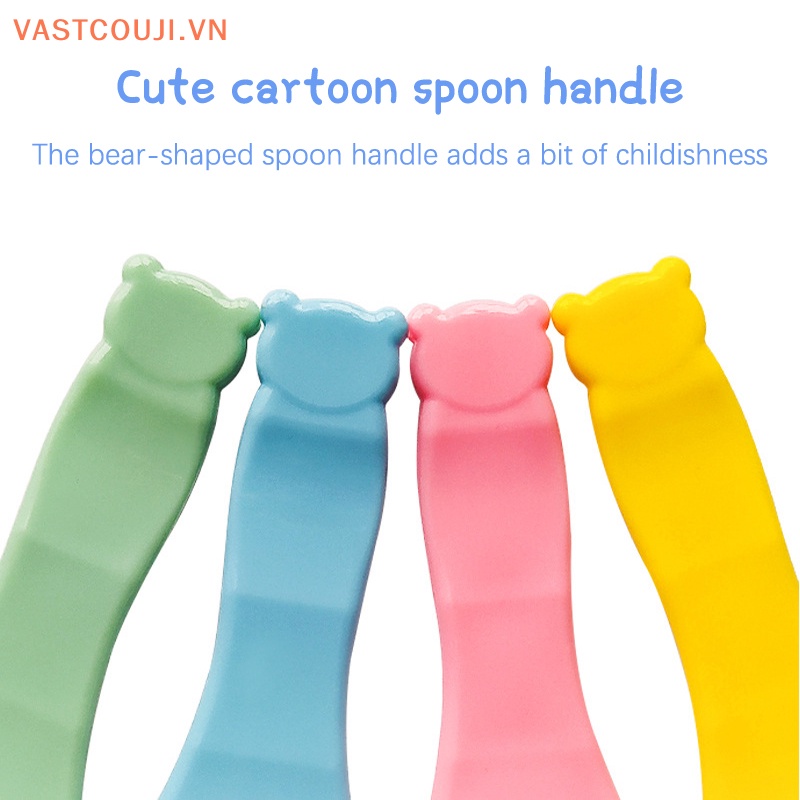 Lược Chải Tóc Bằng Nylon Mềm Tay Cầm Hình Gấu Dễ Thương Cho Bé Sơ Sinh