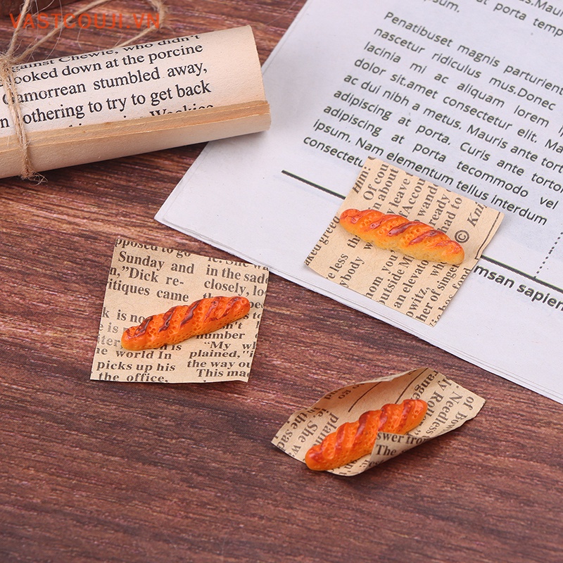 Mô Hình Bánh Mì Baguette Tỉ Lệ 1: 12 Trang Trí Nhà Búp Bê