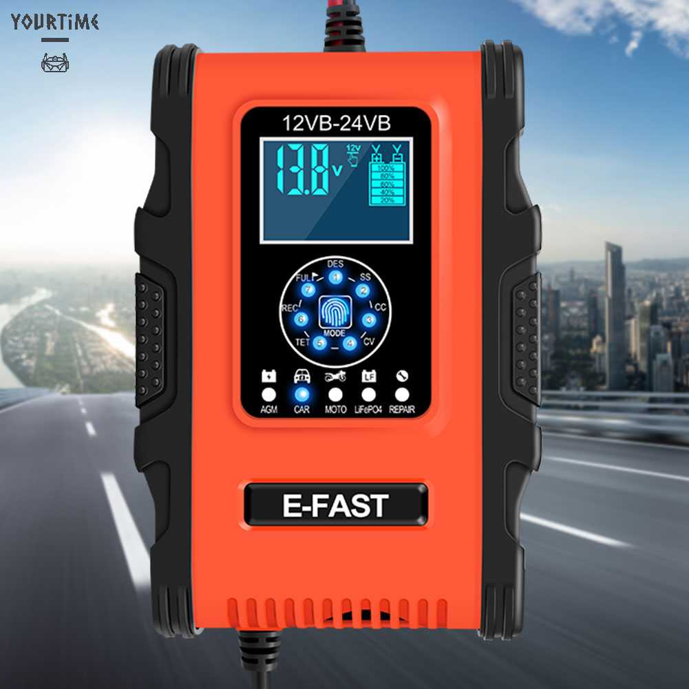 Bộ Sạc Pin Tự Động 7 Cổng 12V 24V Cho Xe Hơi Xe Máy