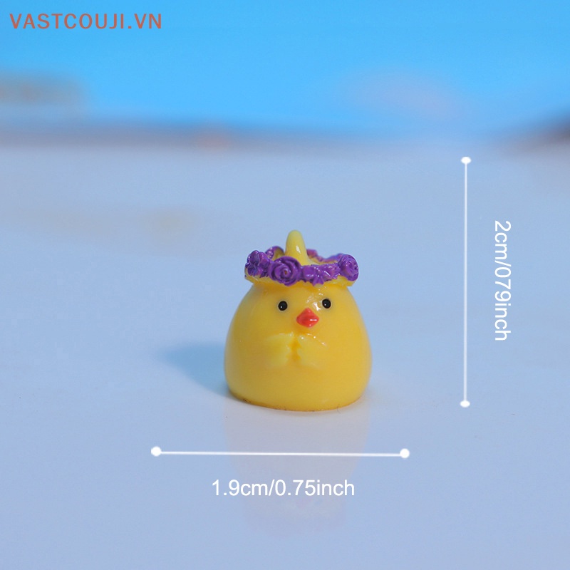 Mô Hình Gà Bằng Nhựa Resin Trang Trí Tiểu Cảnh