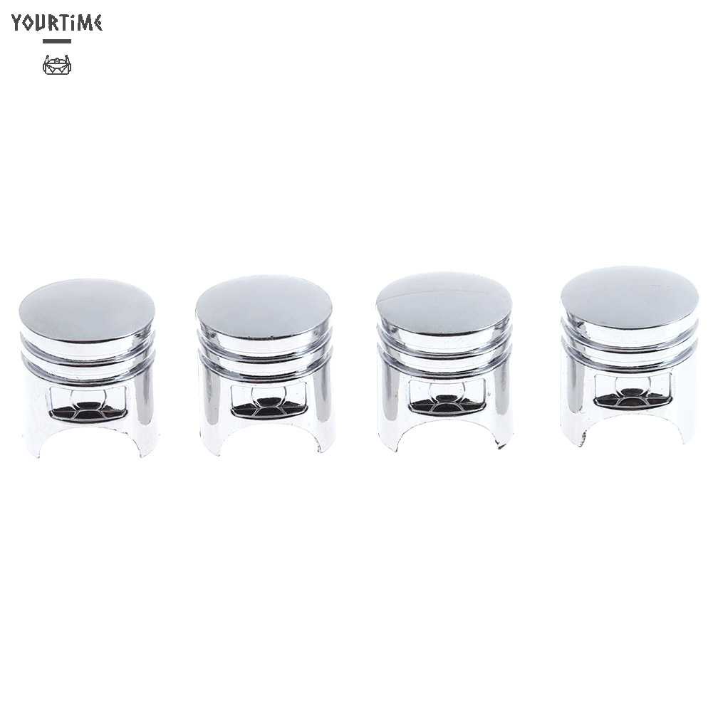 Bộ 4 Nắp Van Chống Bụi Cho Bánh Xe Đạp, Xe Máy