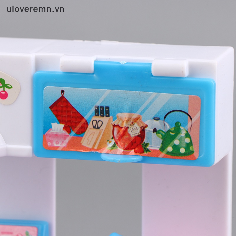 Mô Hình Bếp Ga Trang Trí Nhà Búp Bê Tỉ Lệ 1: 12
