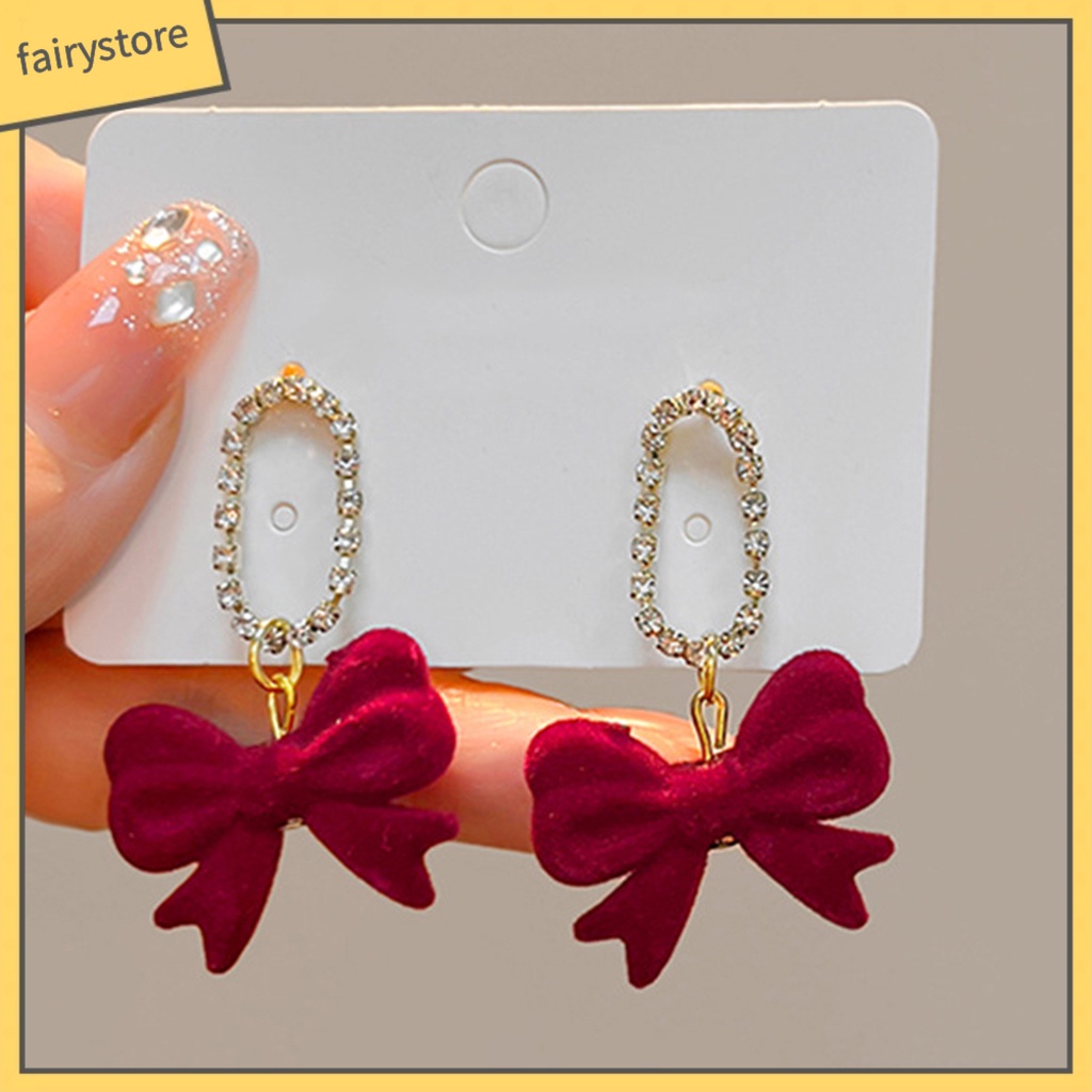 1 Đôi Bông Tai Mạ Điện Họa Tiết Hình Học Phong Cách Trung Hoa Thời Trang Cho Nữ